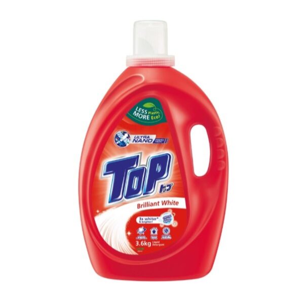 TOP LIQUID DETERGENT BRILLIANT WHITE (RED) 3.6KG
