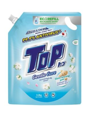 TOP LIQUID DETERGENT GENTLE CARE REFILL 3.2KG
