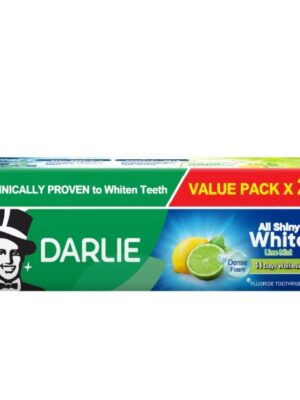 DARLIE ALL SHINY WHITE LIME MINT 140G X 2'S (VALUE PACK)