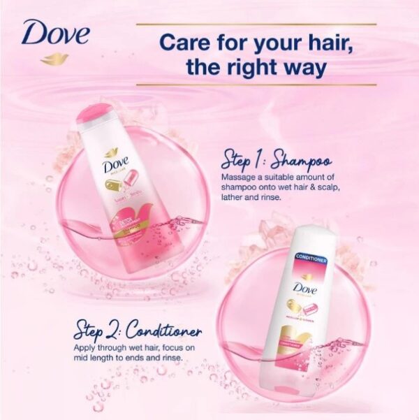 DOVE MICELLAR DETOX NOURISHMENT SHAMPOO 330ML