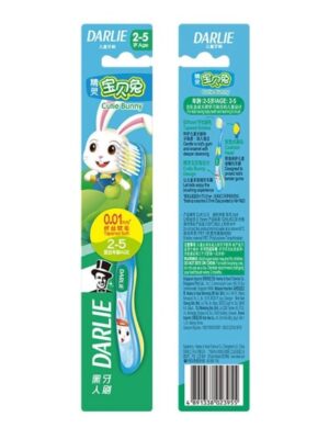 DARLIE CUTIE BUNNY 2-5 YEARS OLD KIDS MILK TEETH TOOTHBRUSH (SOFT)