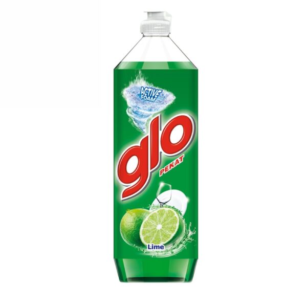 GLO ACTIVE FOAM LIME DISHWASHING LIQUID 800ML
