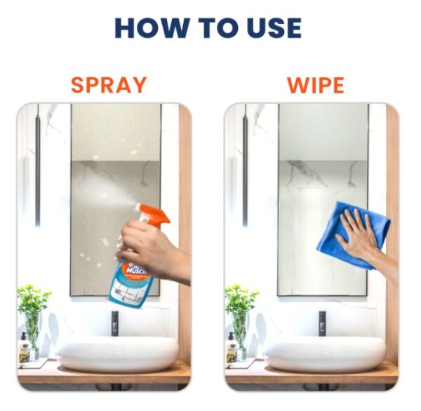 MR. MUSCLE GLASS CLEANER (500ML x 2) TWIN PACK