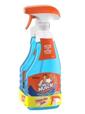 MR. MUSCLE GLASS CLEANER (500ML x 2) TWIN PACK