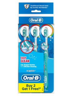 ORAL-B COMPLETE EASY CLEAN MEDIUM TOOTHBRUSH