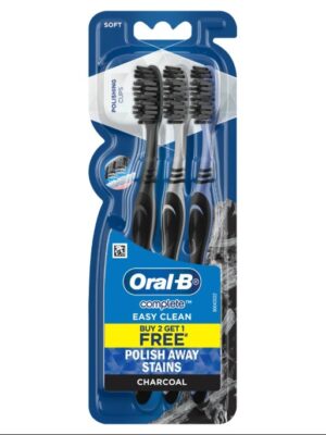 ORAL-B COMPLETE EASY CLEAN CHARCOAL TOOTHBRUSH