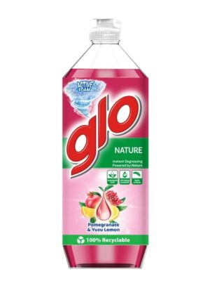GLO NATURE POMEGRANATE & YUZU LEMON DISHWASHING LIQUID 800ML