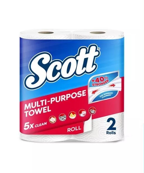 SCOTT KITCHEN TOWEL REGULAR 2 ROLLS
