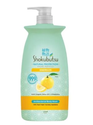 SHOKUBUTSU NATURAL PROTECTION BODY WASH ENERGIZE WITH YUZU 900G