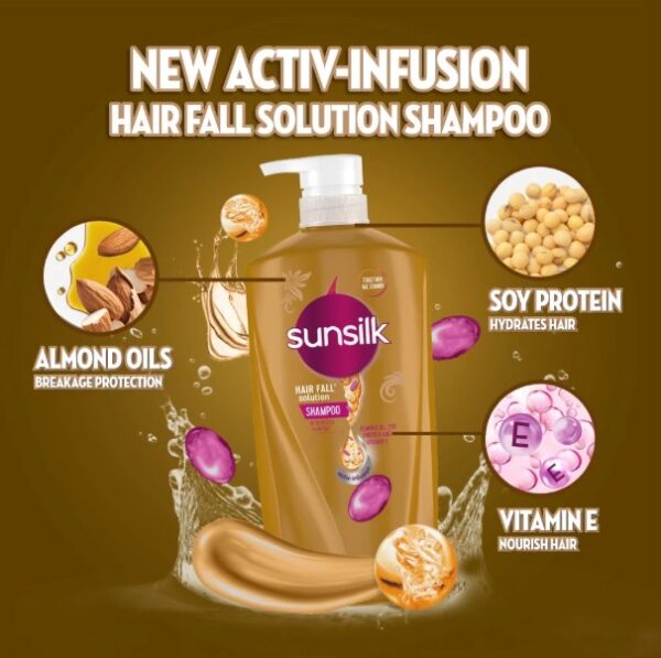 SUNSILK HAIR FALL SOLUTION SHAMPOO