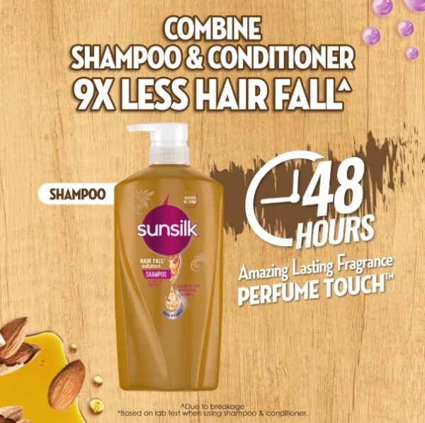 SUNSILK HAIR FALL SOLUTION SHAMPOO