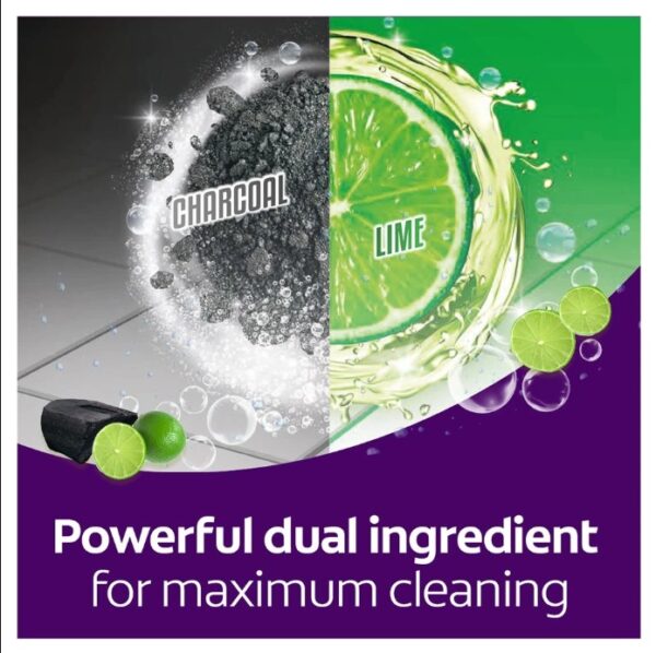 AJAX BOOST CHARCOAL & LIME ANTIBACTERIAL MULTI PURPOSE FLOOR CLEANER