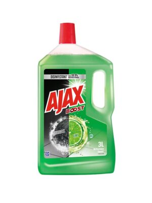 AJAX BOOST CHARCOAL & LIME ANTIBACTERIAL MULTI PURPOSE FLOOR CLEANER