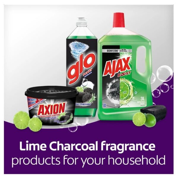 AJAX BOOST CHARCOAL & LIME ANTIBACTERIAL MULTI PURPOSE FLOOR CLEANER
