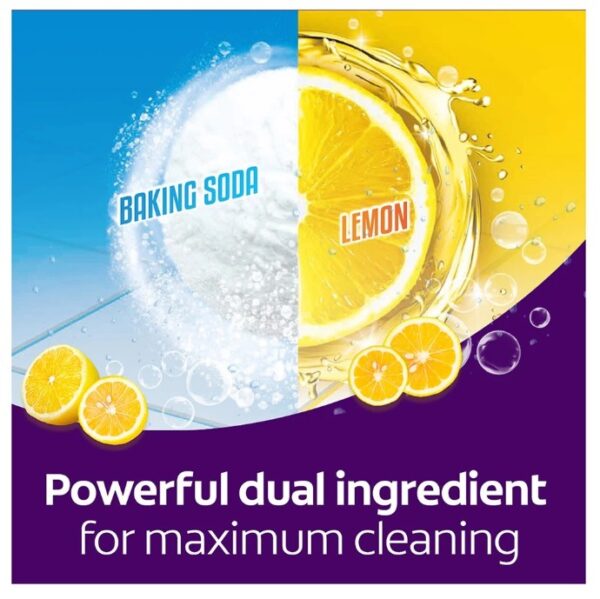 AJAX BOOST LEMON & BAKING SODA MULTI PURPOSE DISINFECTANT FLOOR CLEANER