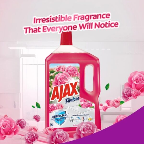 AJAX FABULOSO ROSE FRESH MULTI PURPOSE FLOOR CLEANER