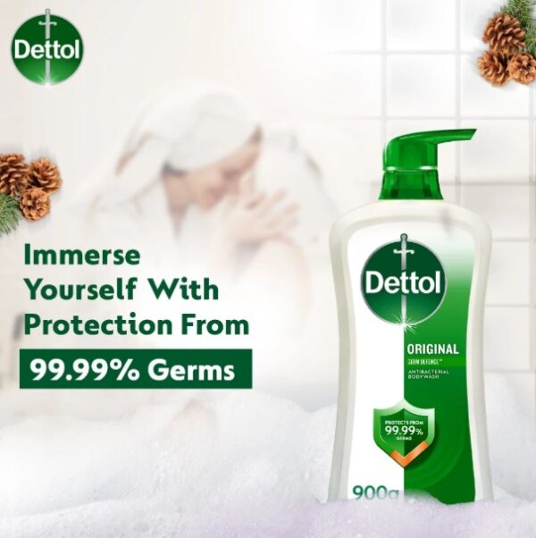 DETTOL SHOWER GEL BODY WASH ORIGINAL 900ML