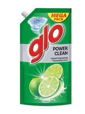 GLO ACTIVE FOAM LIME DISHWASHING LIQUID REFILL PACK 850ML