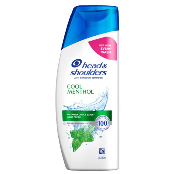 HEAD AND SHOULDERS COOL MENTHOL ANTI DANDRUFF SHAMPOO