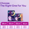 KOTEX TOTAL PROTECTION OVERNIGHT WING 28CM (VALUE PACK) 30'S
