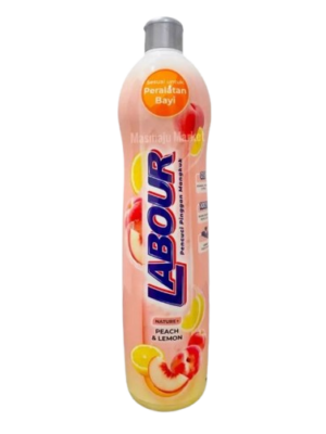 LABOUR DISHWASHING LIQUID PEACH & LEMON 900ML