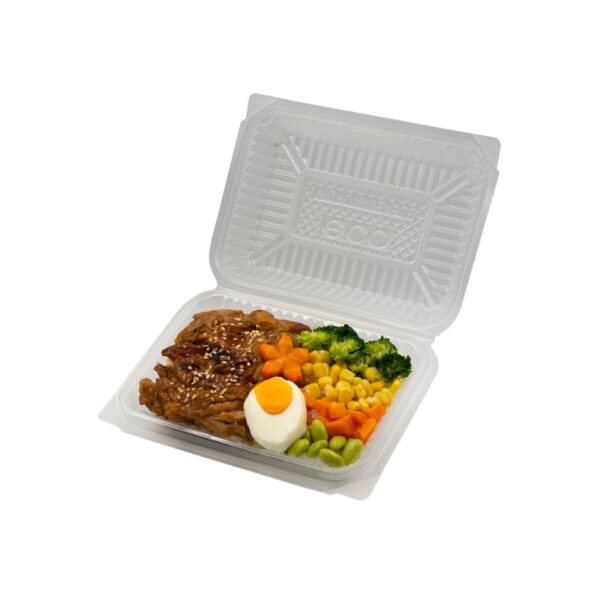 LARGE CLAMSHELL PP LUNCH BOX