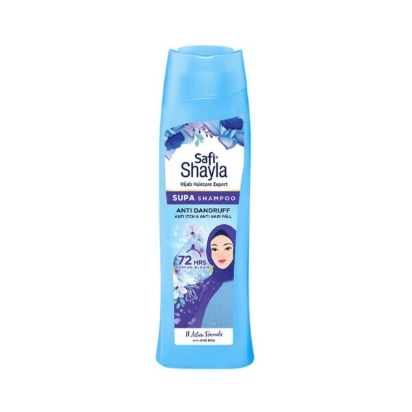 SAFI SHAYLA SUPA ANTI DANDRUFF, ANTI ITCH & ANTI HAIRFALL SHAMPOO 300G