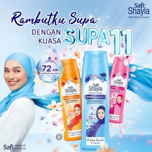 SAFI SHAYLA SUPA SMOOTH & FRAGANT SHAMPOO 300G