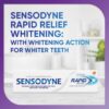 SENSODYNE RAPID RELIEF WHITENING TOOTHPASTE 100G (FREE TOOTHBRUSH)