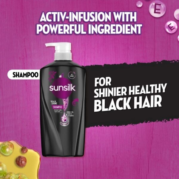 SUNSILK BLACK SHINE SHAMPOO