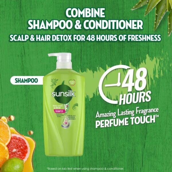 SUNSILK LIVELY CLEAN AND FRESH SHAMPOO