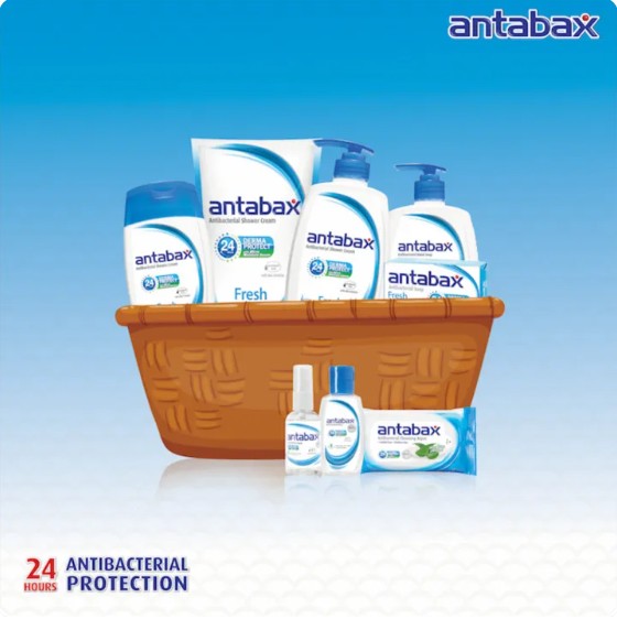 ANTABAX ANTIBACTERIAL SHOWER CREAM FRESH 960G