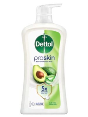 DETTOL PROSKIN ALOE VERA & AVOCADO MOISTURISING  SHOWER GEL BODY WASH 900ML