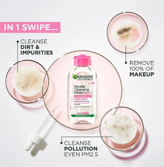 GARNIER MICELLAR CLEANSING WATER EVEN FOR SENSITIVE SKIN 400ML