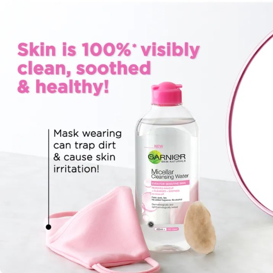 GARNIER MICELLAR CLEANSING WATER EVEN FOR SENSITIVE SKIN 400ML