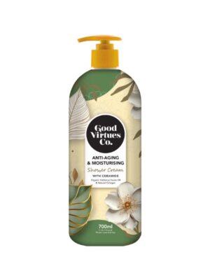 GOOD VIRTUES CO. Anti-Aging & Moisturising Shower Cream With Ceramide 700ml