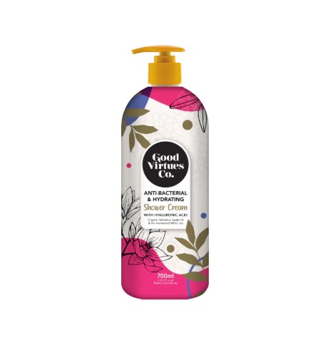 GOOD VIRTUES CO. Anti-Bacterial & Hydrating Shower Cream 700ml