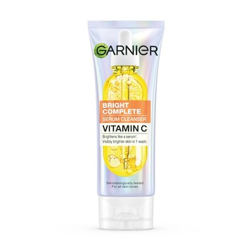 GARNIER BRIGHT COMPLETE SERUM CLEANSER 100ML