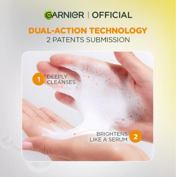 GARNIER BRIGHT COMPLETE SERUM CLEANSER 100ML