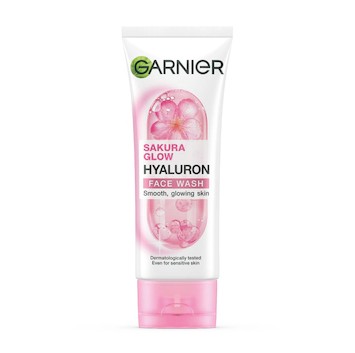GARNIER SKIN NATURALS SAKURA GLOW GLOWING FACE WASH 100ML