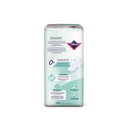 LIBRESSE SENSITIV SLIM WING 24CM (16'S)