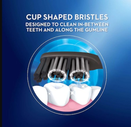 ORAL-B COMPLETE EASY CLEAN BLACK (SOFT) TOOTHBRUSH (3'S)