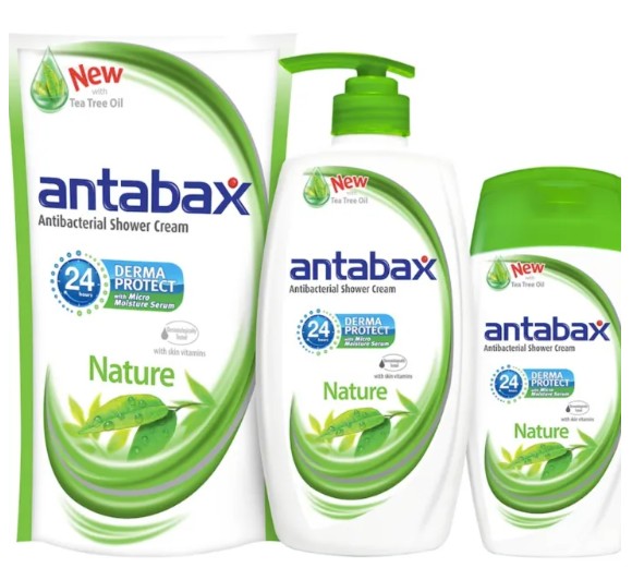 ANTABAX ANTIBACTERIAL SHOWER CREAM NATURE 960G