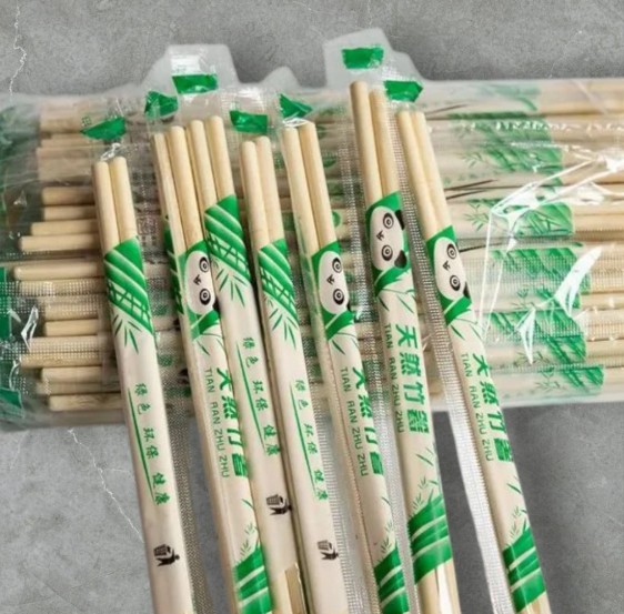 DISPOSABLE HYGIENIC BAMBOO CHOPSTICKS (40 PAIRS)