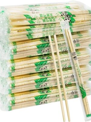 DISPOSABLE HYGIENIC BAMBOO CHOPSTICKS (40 PAIRS)