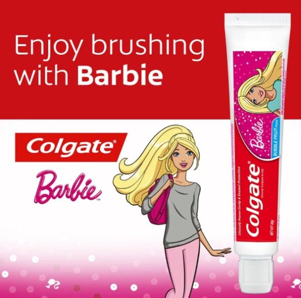 COLGATE KIDS BARBIE TOOTHPASTE (40G)