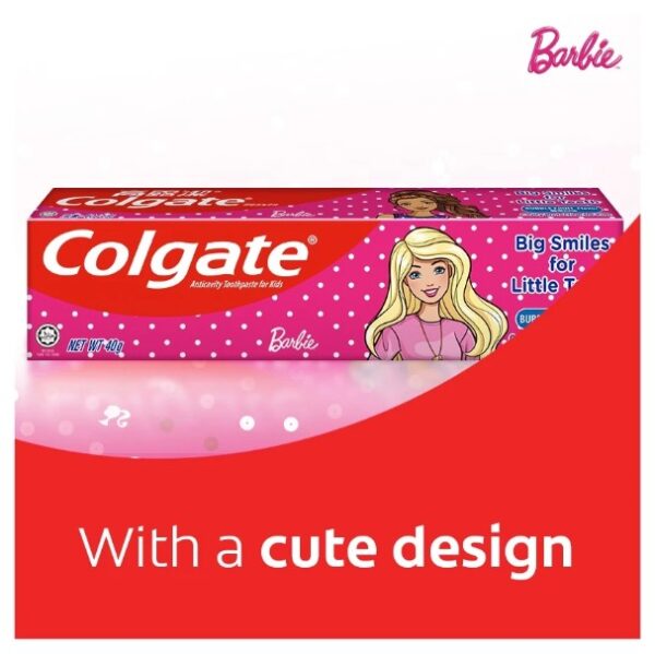 COLGATE KIDS BARBIE TOOTHPASTE (40G)