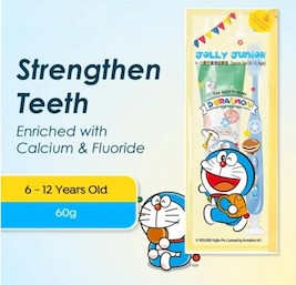 DARLIE JUNIOR KIDS DENTAL SET (STRAWBERRY TOOTHPASTE & TOOTHBRUSH) 60g
