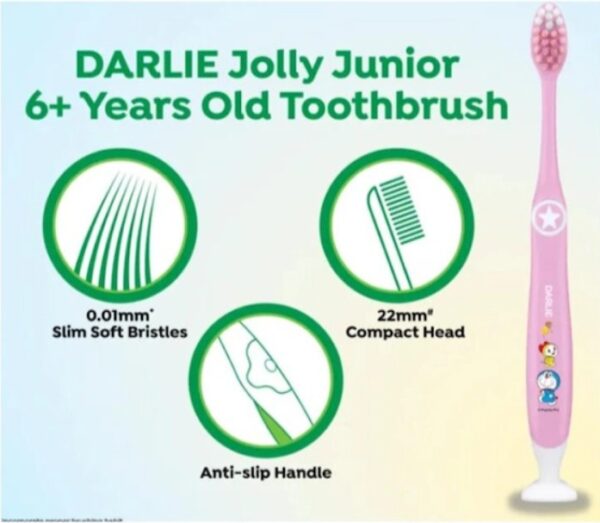 DARLIE JUNIOR KIDS DENTAL SET (STRAWBERRY TOOTHPASTE & TOOTHBRUSH) 60g
