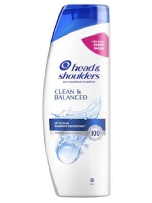 HEAD AND SHOULDERS CLEAN & BALANCED SHAMPOO 300ML